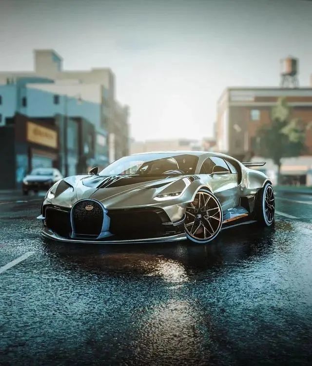 布加迪divo,暴力的宽体改装超跑