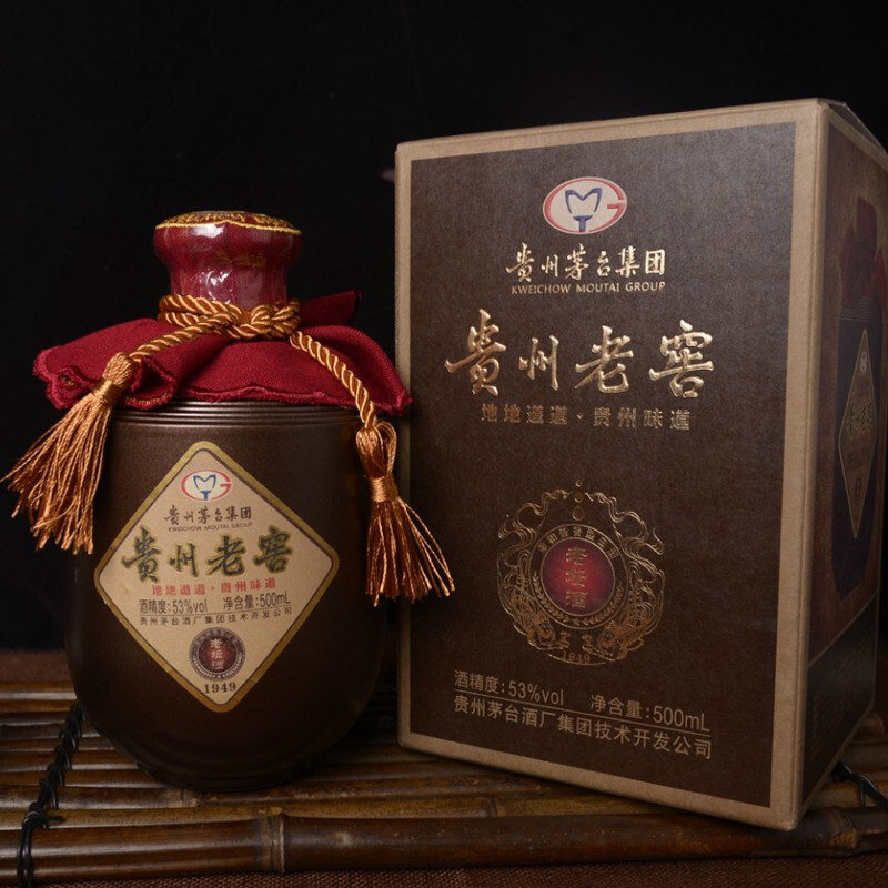 贵州茅台集团贵州老窖老坛酒1949口感酱香型53度白酒500ml一坛装