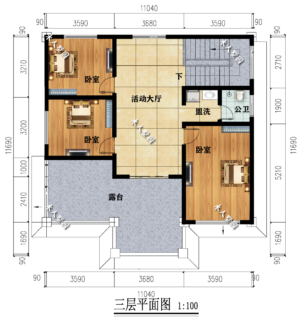 農村建房只能120平米不要怕,這6棟別墅設計圖,肯定能幫到你