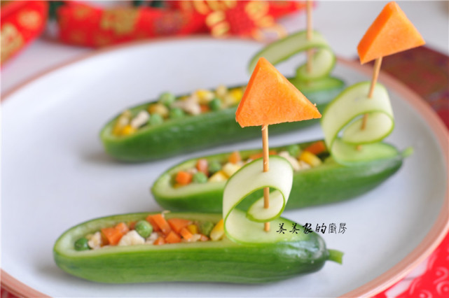 年夜菜"一帆风顺",家有孩子快准备,新的一年,顺风又顺水!