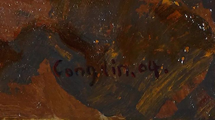 程丛林"野岭系列油画"精品力作《山雨将至》|成都八益2023春拍