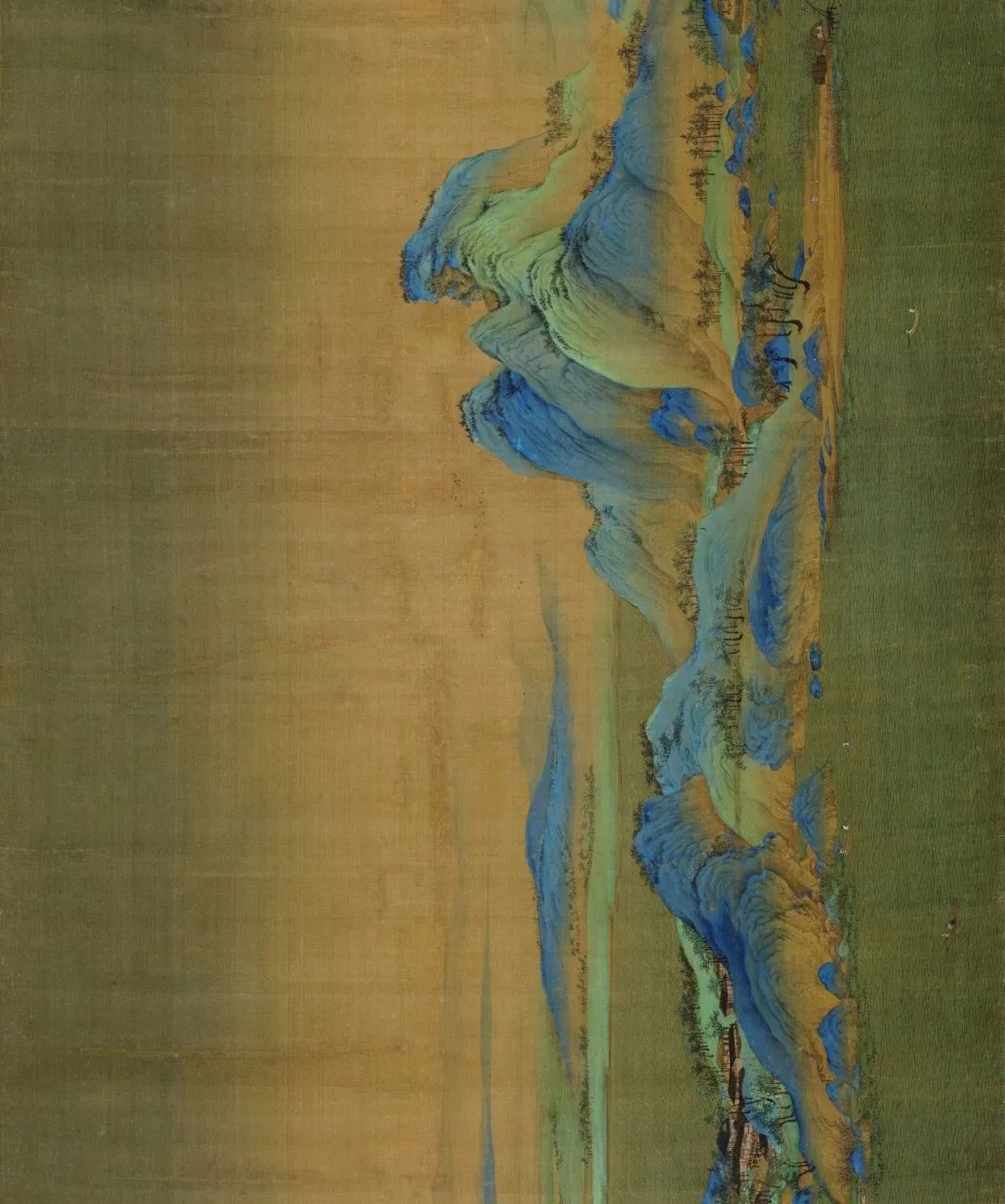 价值连城的中国十大传世名画之六:北宋·王希孟《千里江山图》