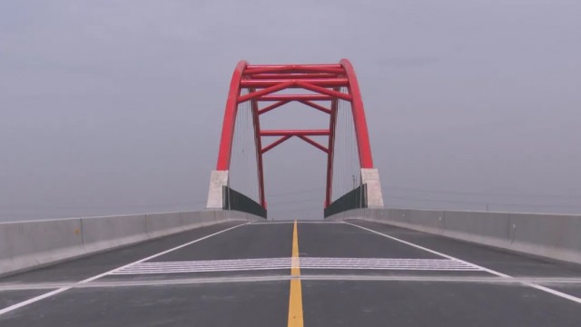 泰东河大桥今起正式通车运营