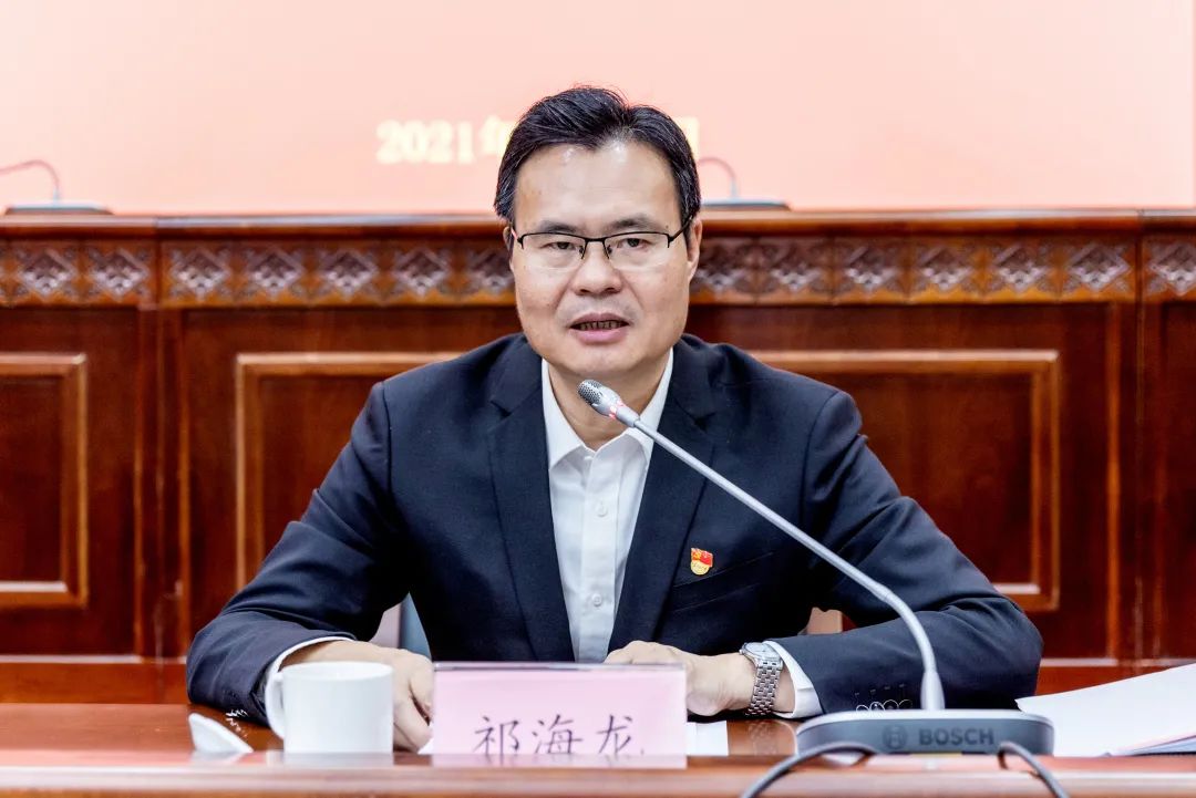 【书记谈统战】祁海龙:坚守合作初心,携手团结奋进,勇当共同富裕新