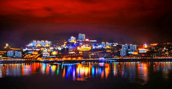重庆巫山县城图片