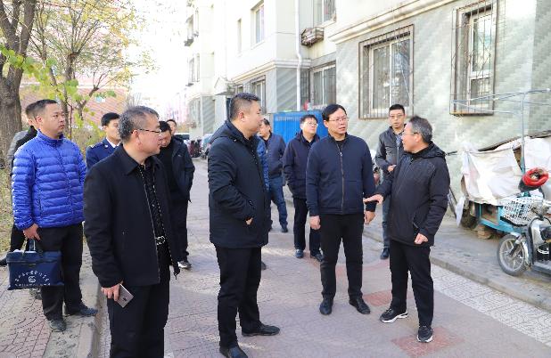 区委书记张照平实地督导调度冬季供暖及清洁型煤推广工作