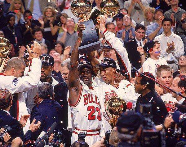 1998年芝加哥公牛夺冠