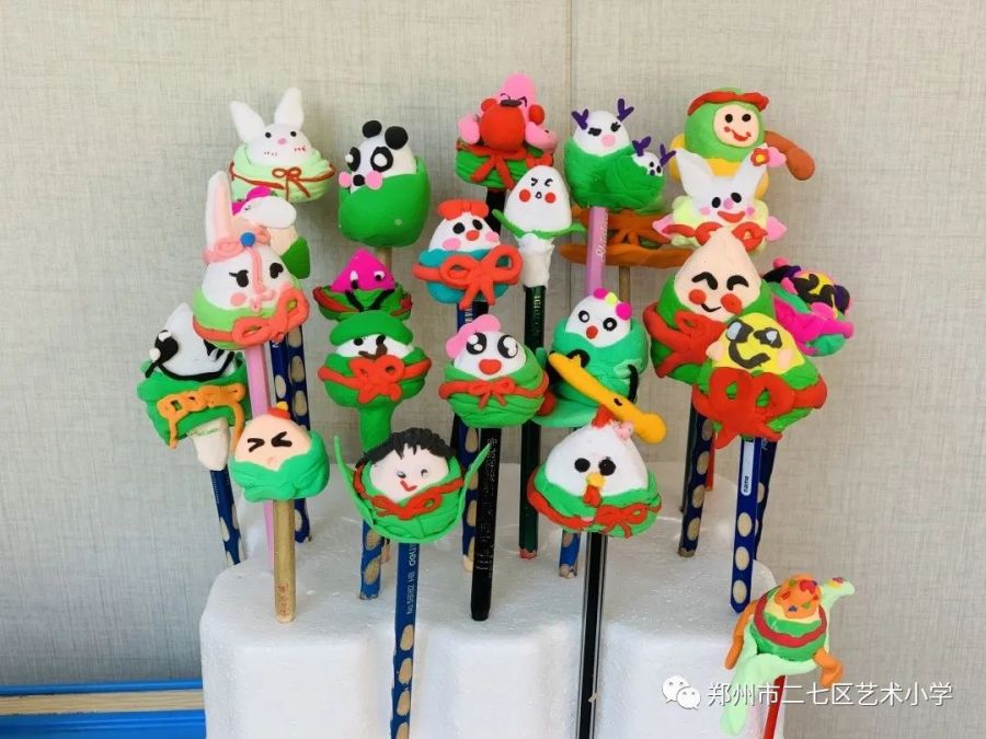 郑州二七区艺术小学开展"我们的节日——端午节"主题创意活动