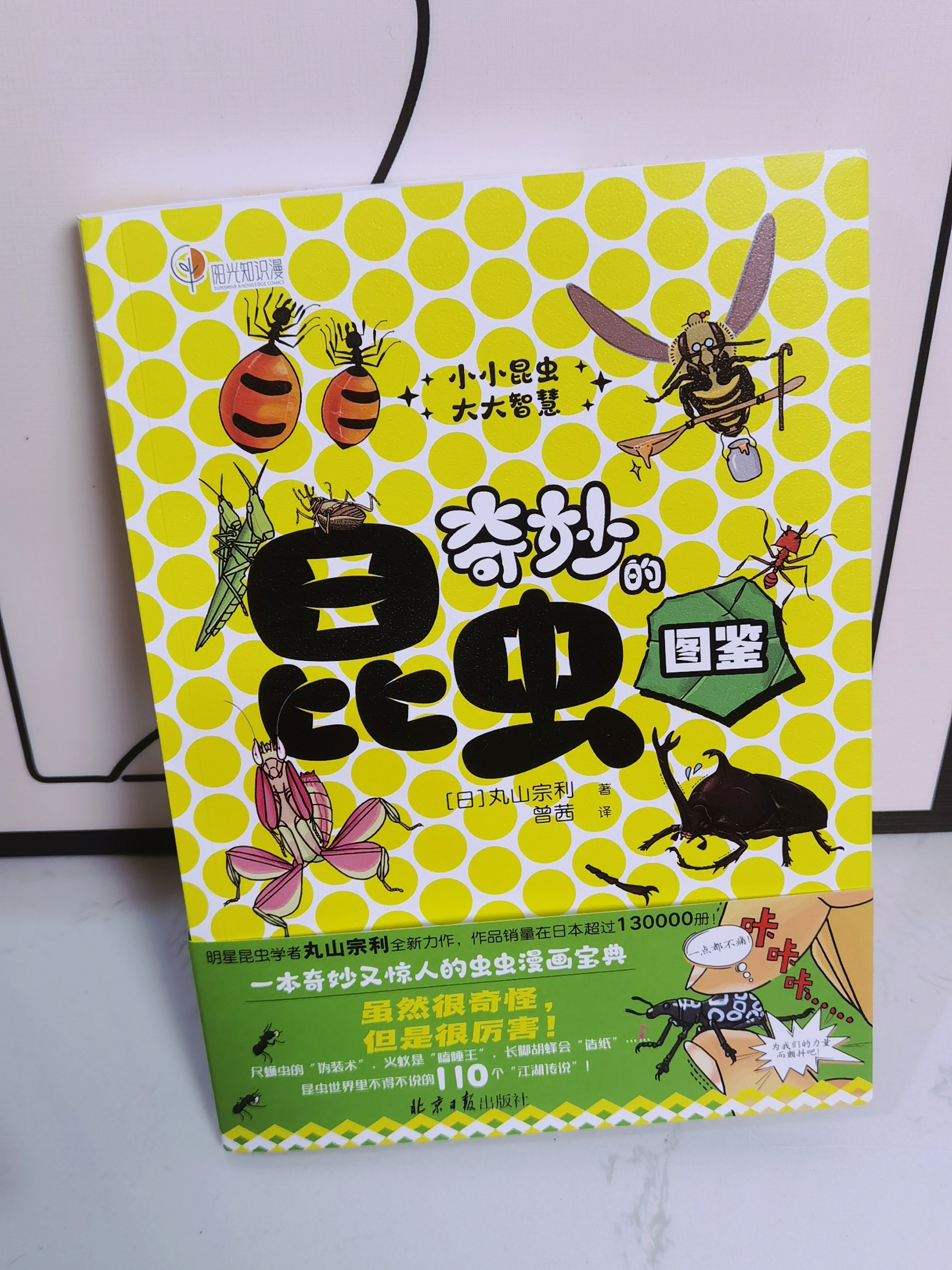 收录110种昆虫故事,昆虫迷不可错过的漫画书《奇妙的昆虫图鉴》