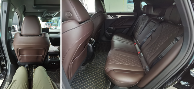 摩卡的后排乘坐体验相当不错,空间方面,无论是腿部空间还是头部空间都