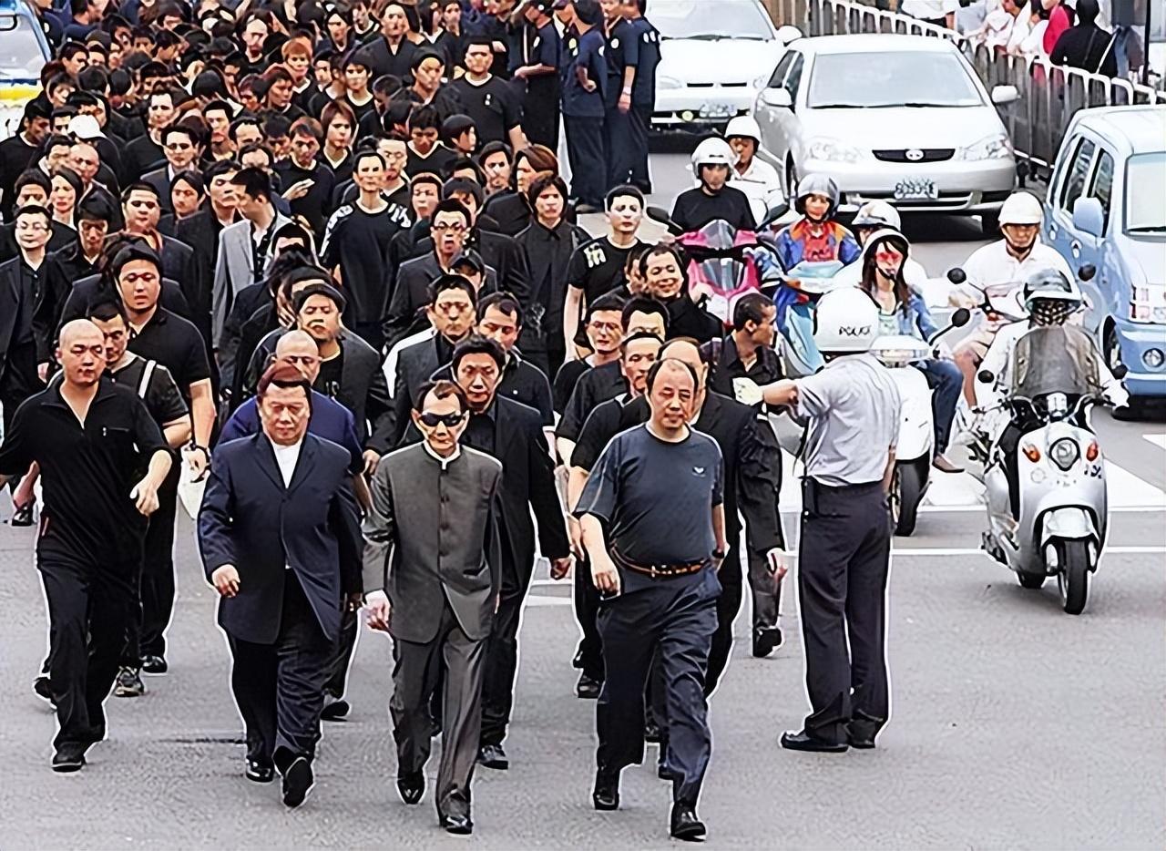 台湾黑老大白狼张安乐搅动台湾为两岸统一立下汗马功劳