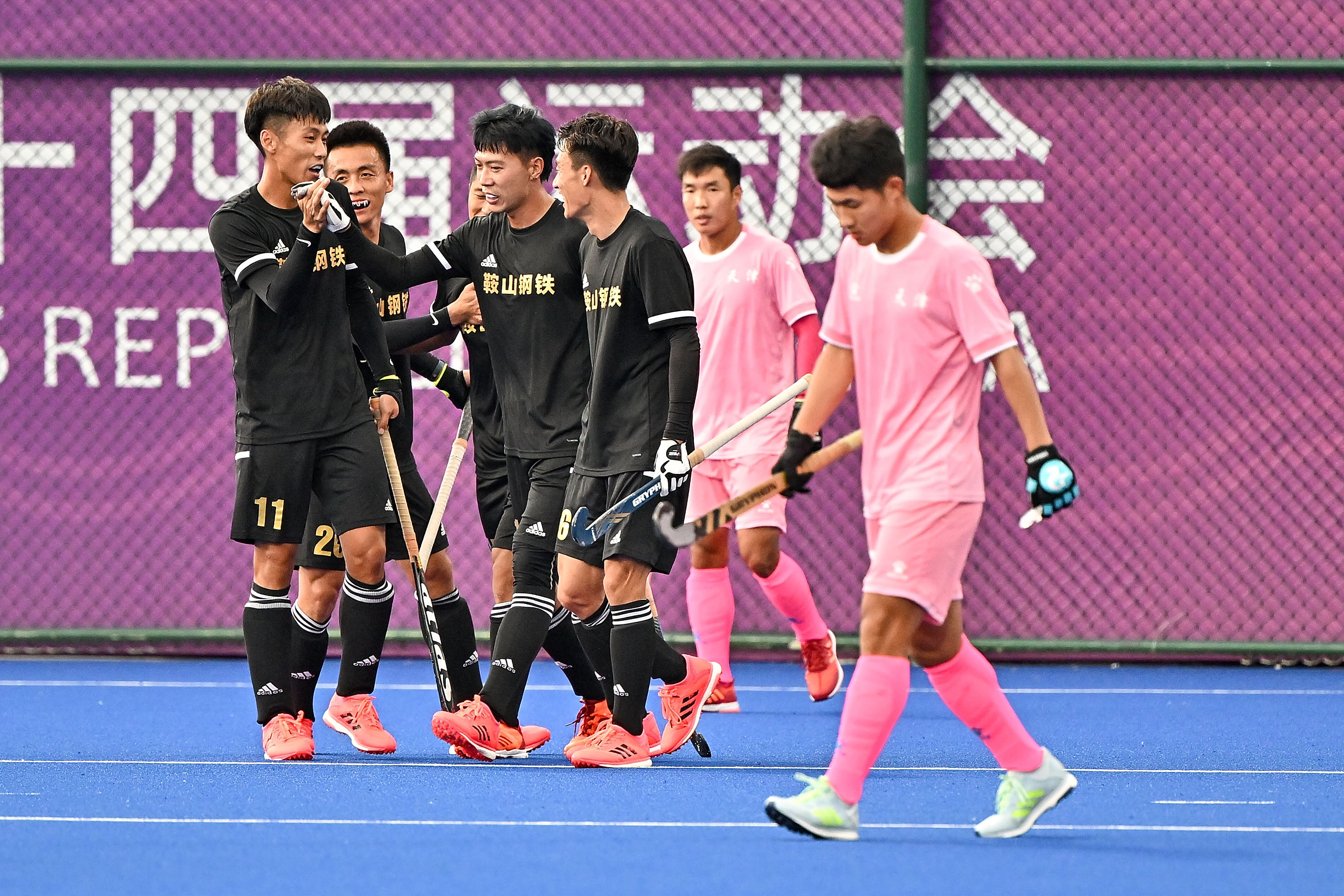 曲棍球——男子小组赛:辽宁队胜天津队(2)