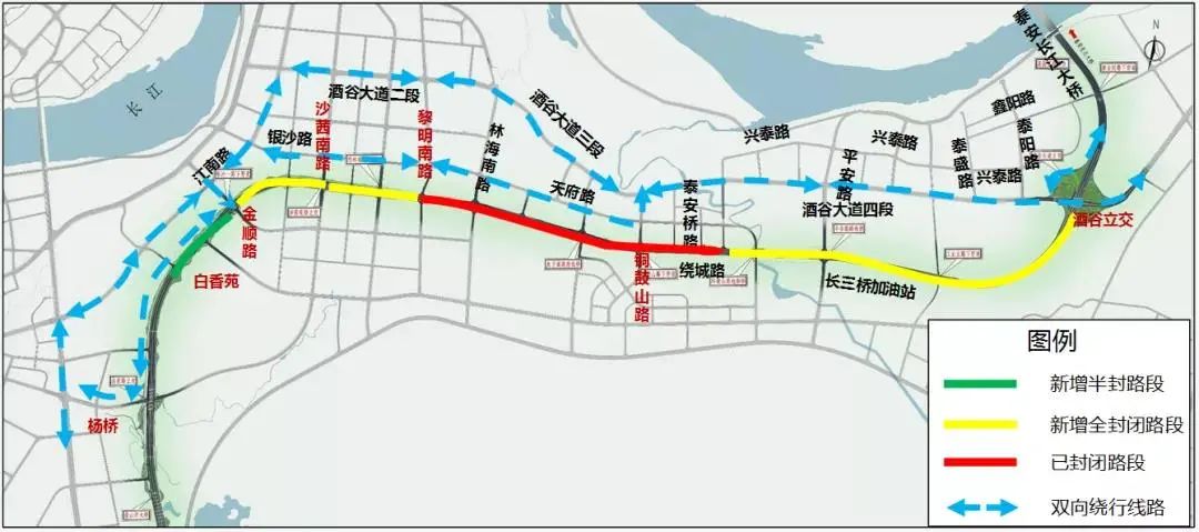 注意绕行|今起至明年底,泸州二环路高新区段绕城路全封闭施工