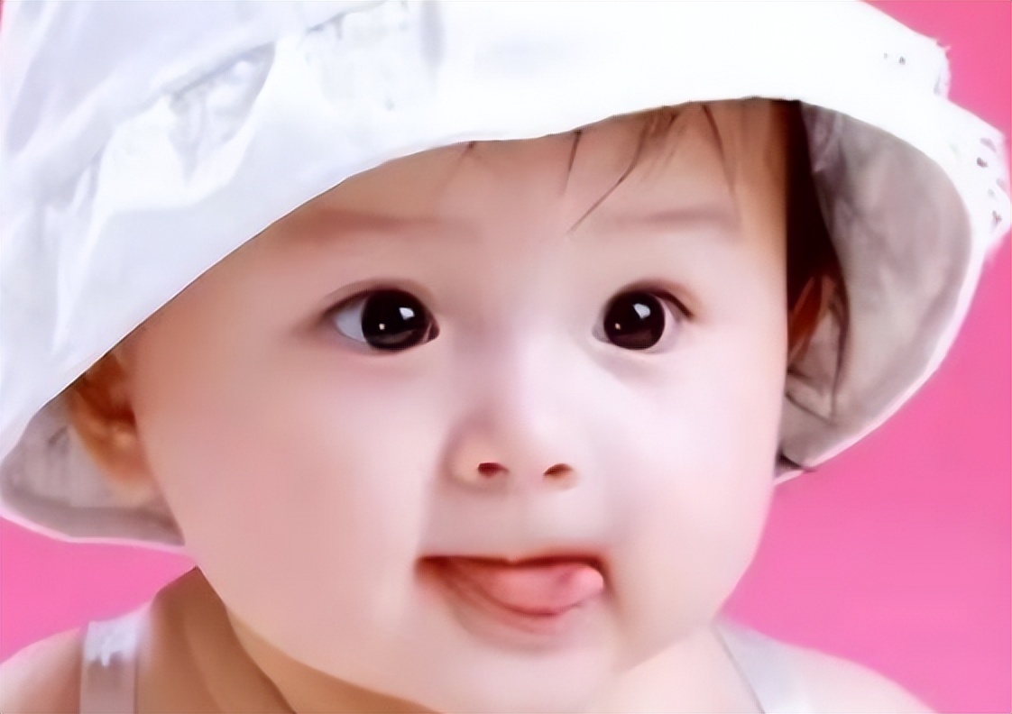 刘楚恬婴儿时期照片图片