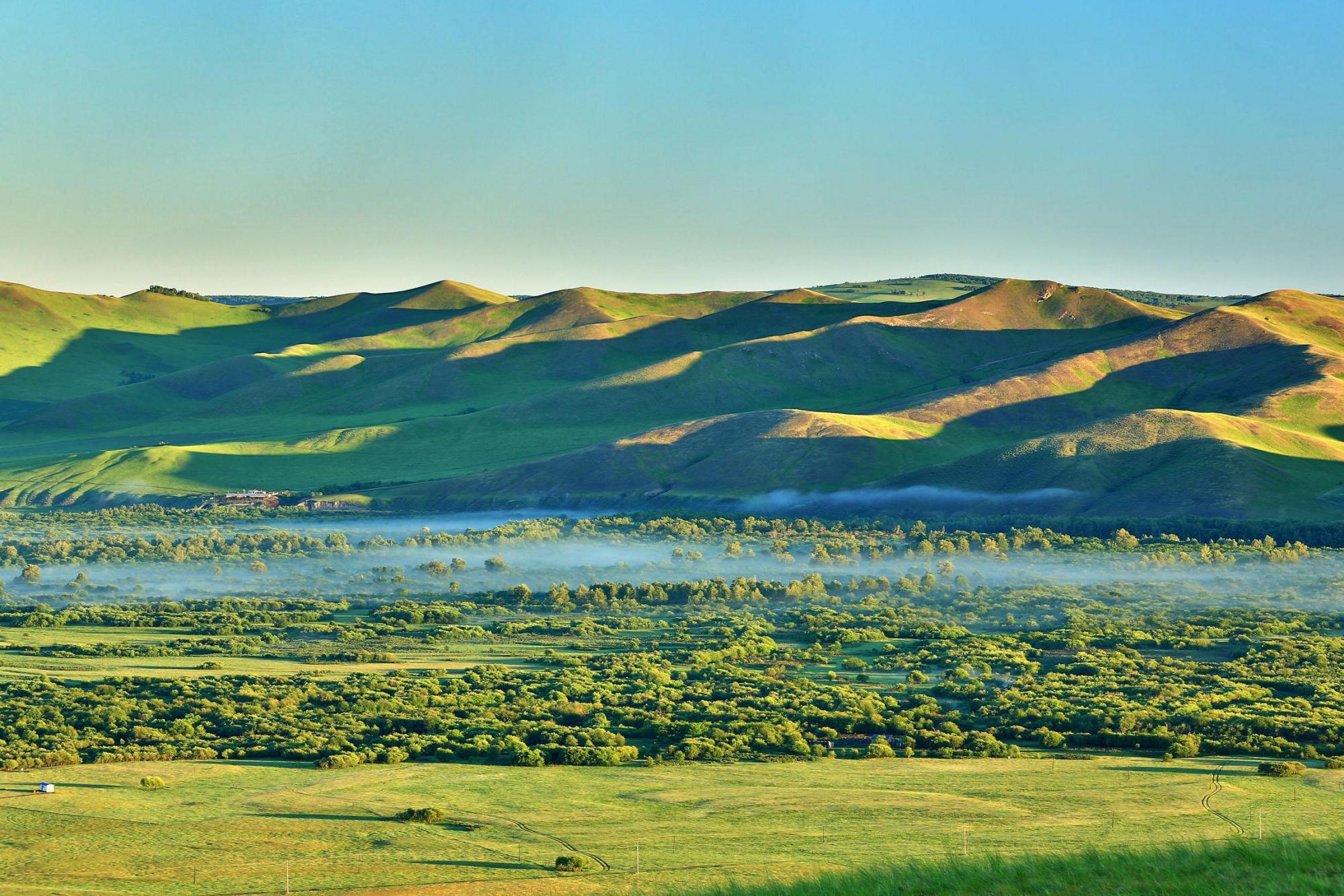 额尔古纳湿地是我国保存最完好的湿地,被誉为"亚洲第一湿地"