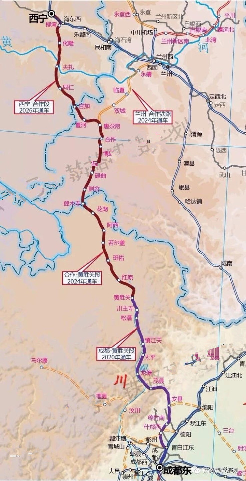 四川未來投資7000億建設17條鐵路 宜西攀高鐵將開工建設