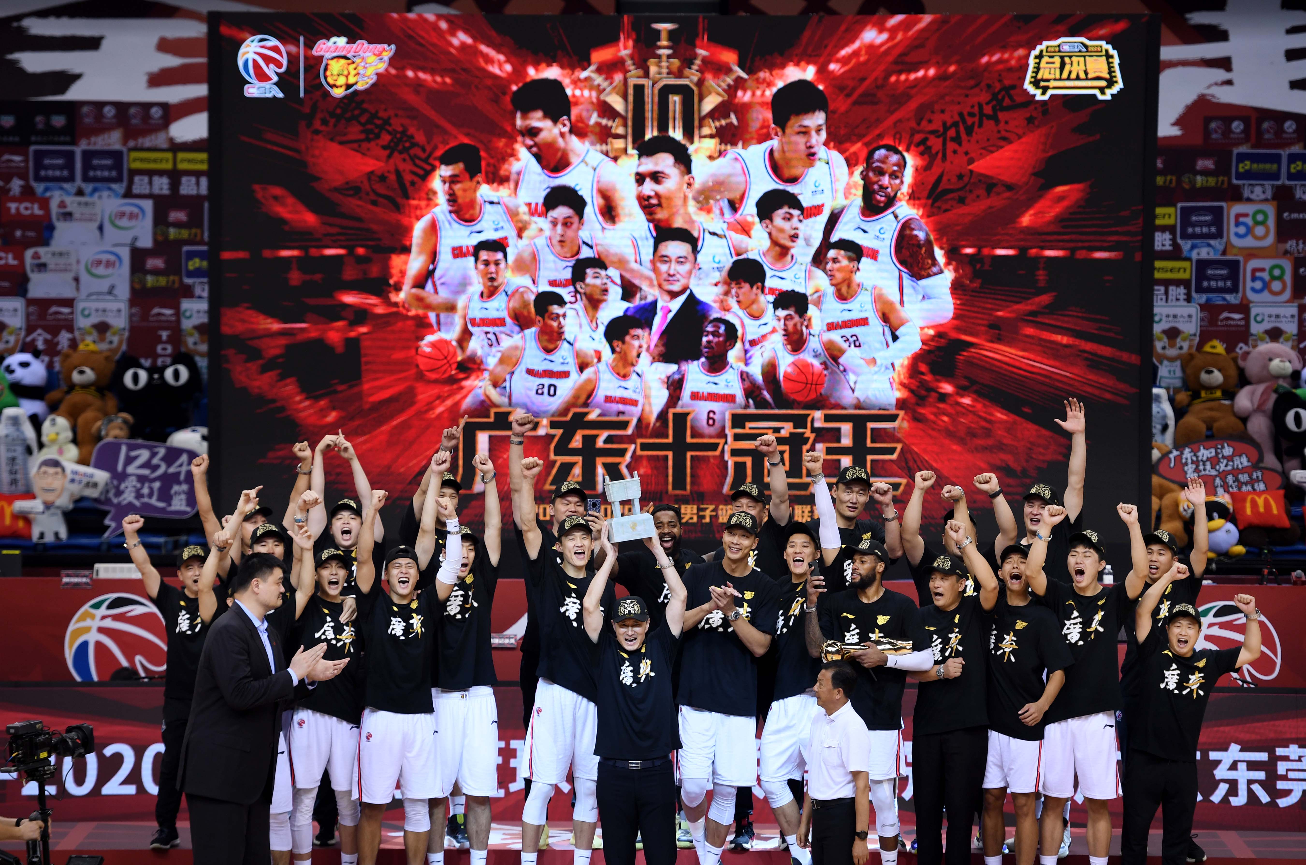 篮球——cba总决赛:广东东莞银行夺冠(2)