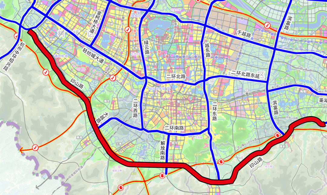 绍兴越城区地铁规划图图片