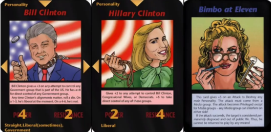 怪诞预言:1995年发行的光明会卡牌预言了911,伊战,川普上台