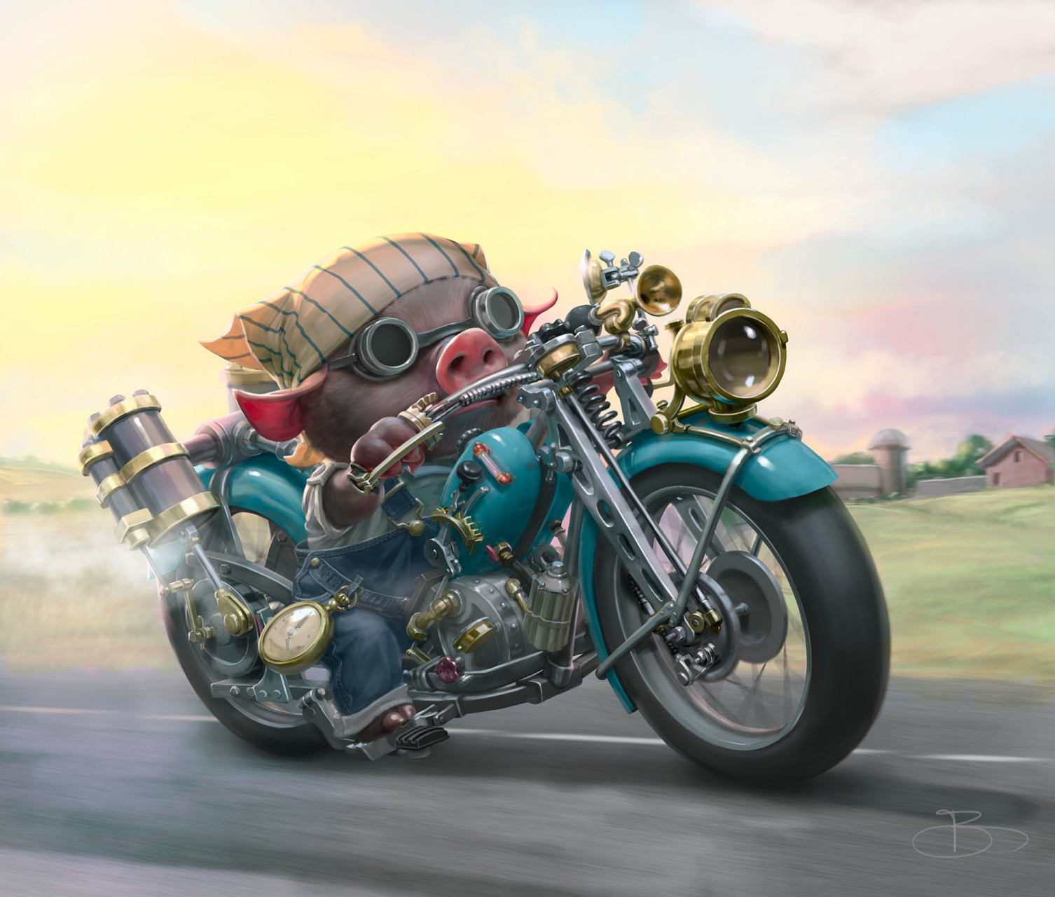 童话里的"男猪角""猫女郎""鼠小弟""兔八哥".