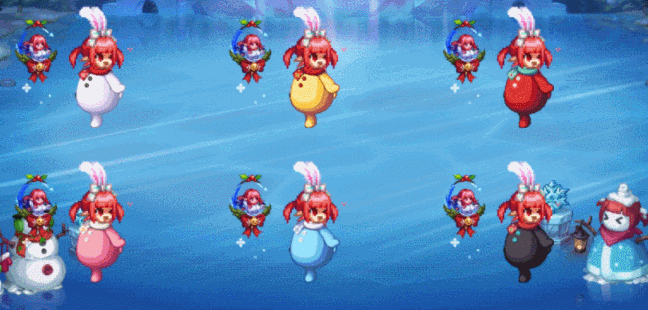 dnf:魔界人特殊待遇?专属武器装扮来了,搭配6套雪人外观一览