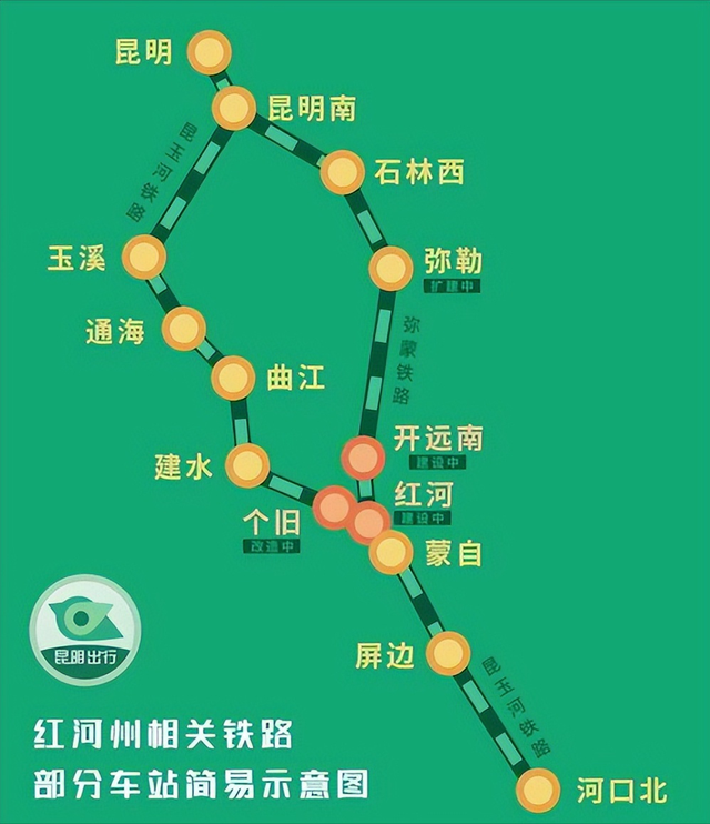 云南高铁线路规划图图片