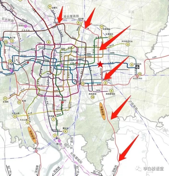 注意:长沙暂无地铁15号线规划,官方对此回复了.