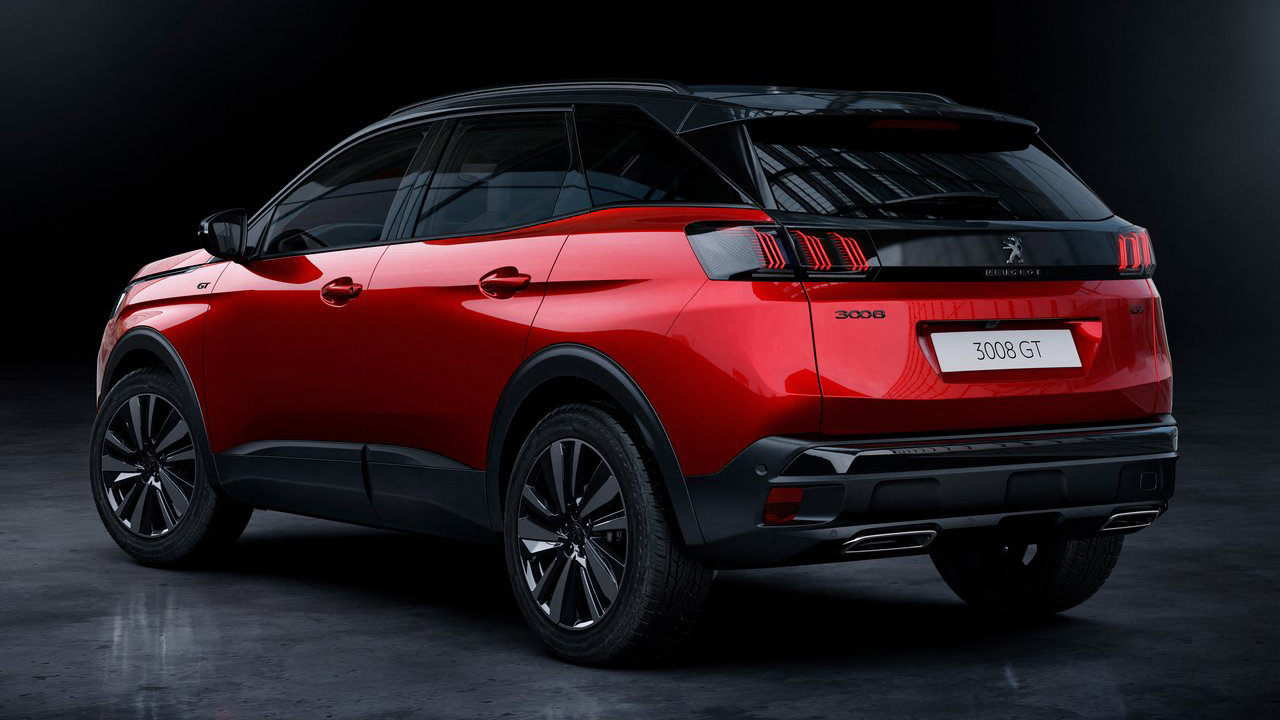 转型48v混动 新款标致3008官图发布