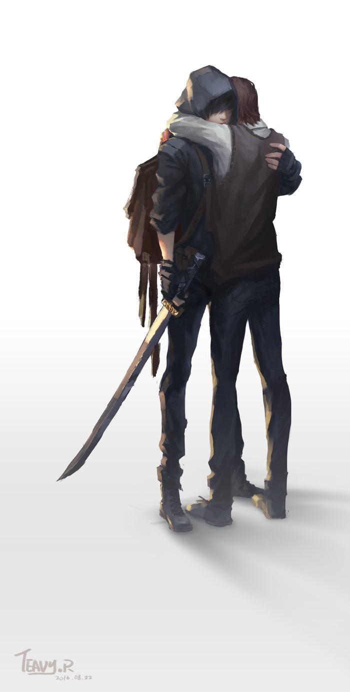 盗墓笔记壁纸我最喜欢铁三角黑花的组合