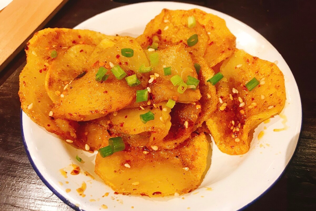 麻辣土豆片,香辣入味超下饭,快手家常菜,新手一学就会的美食