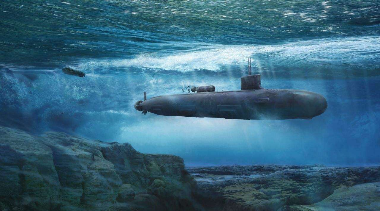 全球核潜艇最大下潜深度:俄1250米,美国600米,我国是多少?