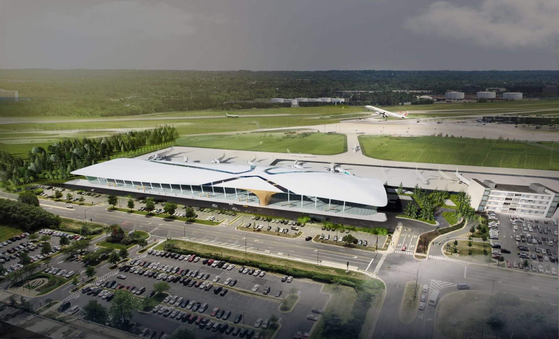 长白山机场是一座4d级森林旅游支线机场