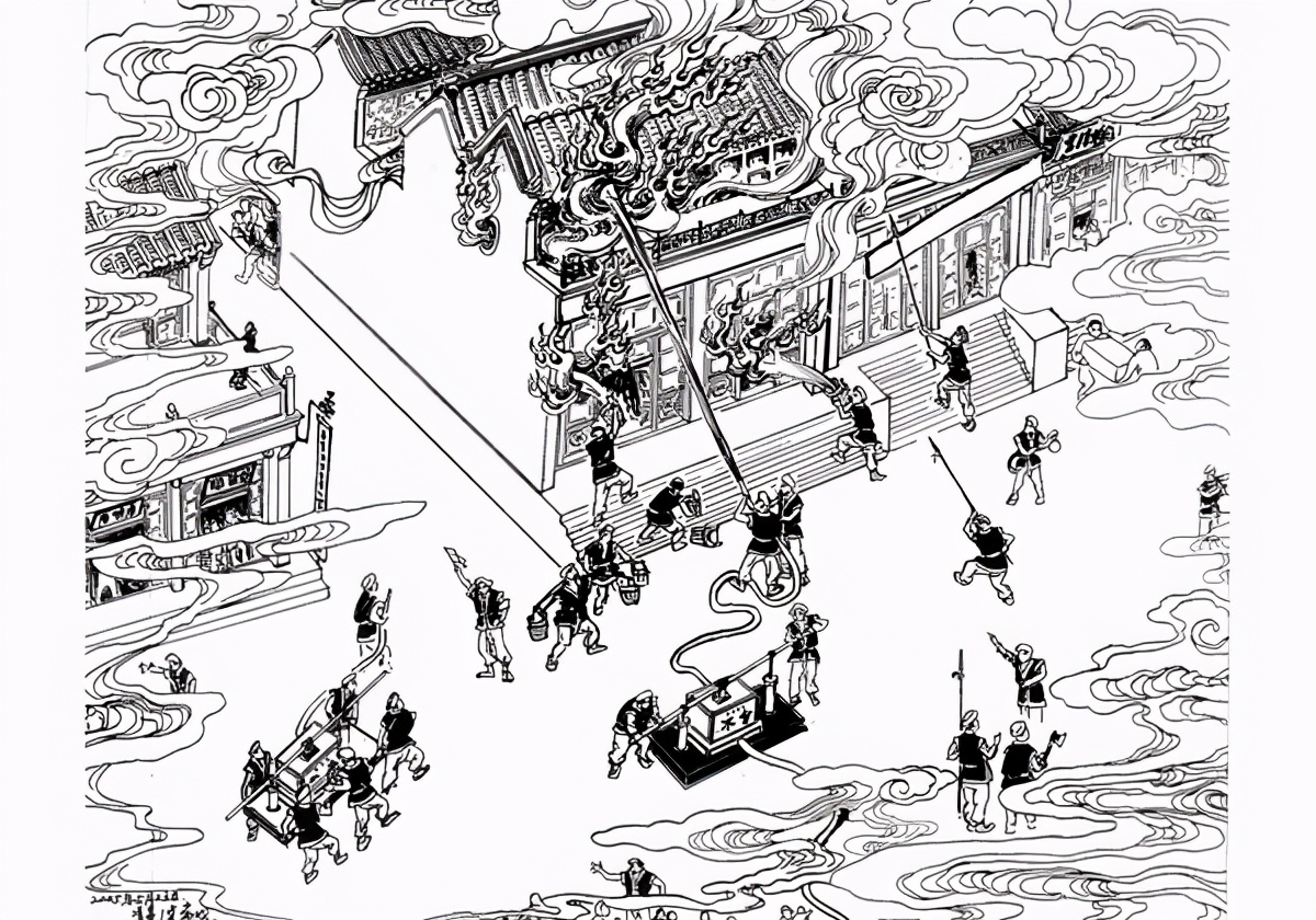 古代有消防队吗?古代是怎么灭火的,有哪些装备?