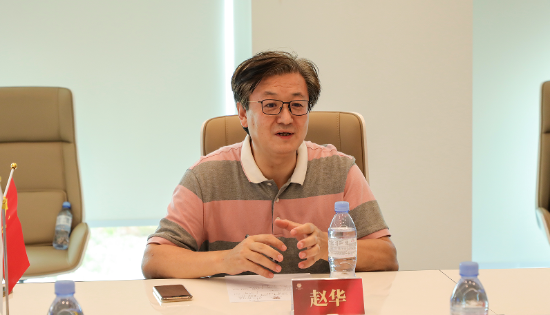 北京工商大学赵华教授一行莅临赣州羸利康集团研发合作洽谈