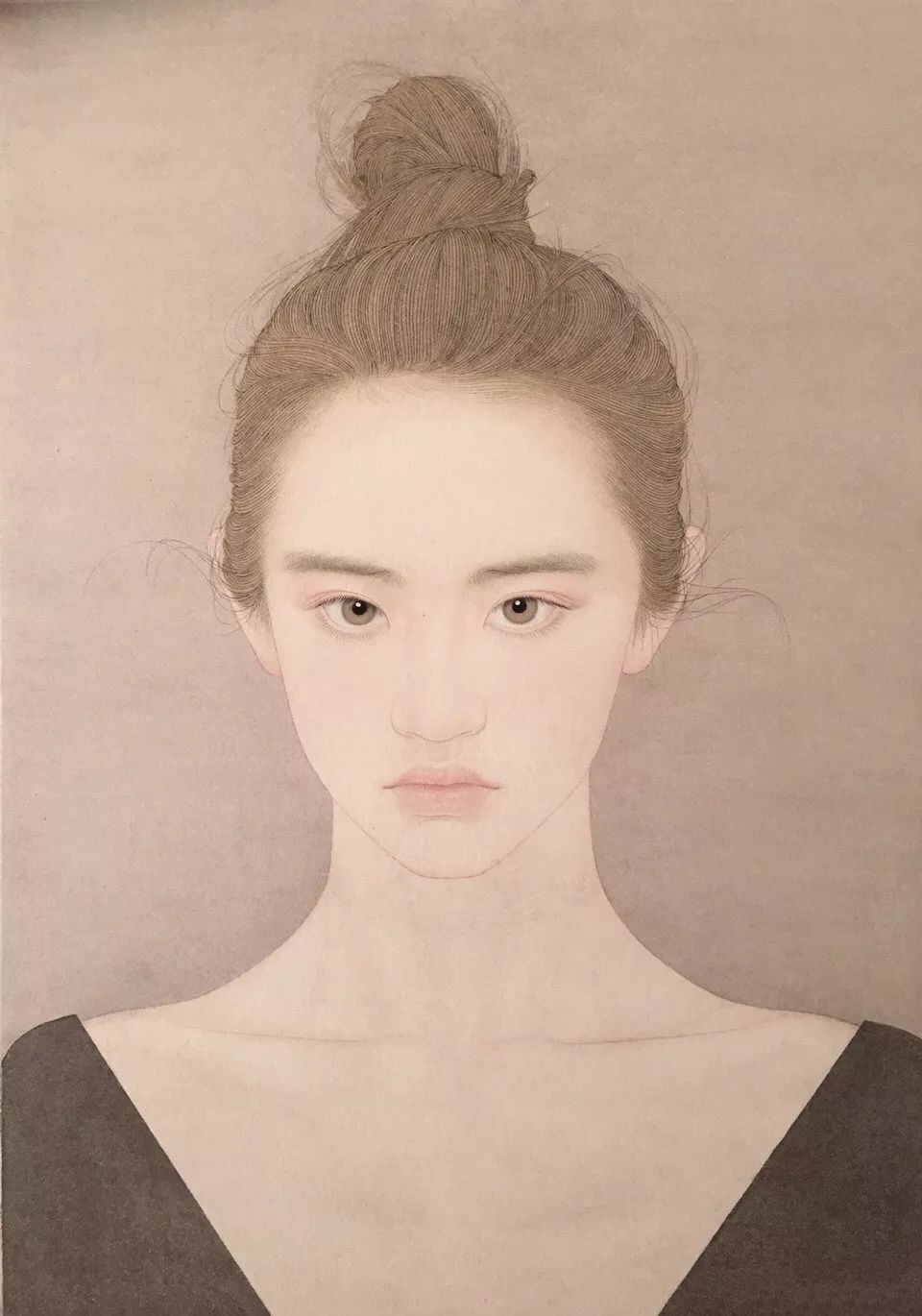 「艺惠藏」新工笔人物画家李晶作品集欣赏