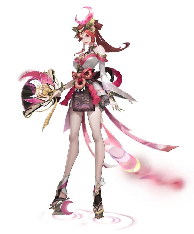 不知火舞新皮肤-绯月行曝光,妖气浓郁