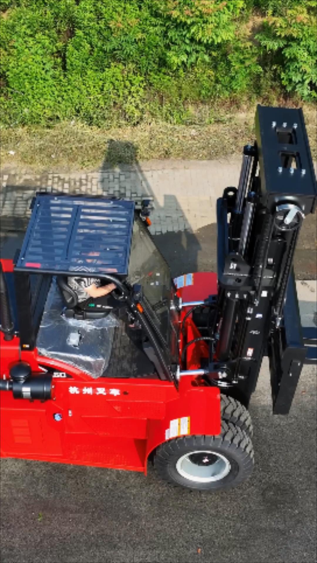 杭叉16吨燃油叉车配置介绍-合肥浙杭叉车杭叉系列叉车展示