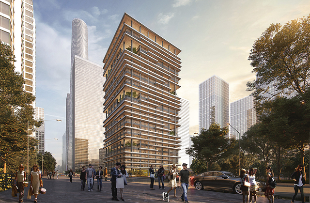 而微众银行总部大楼很好地将技术,可持续性和设计创新相结合,推动公司