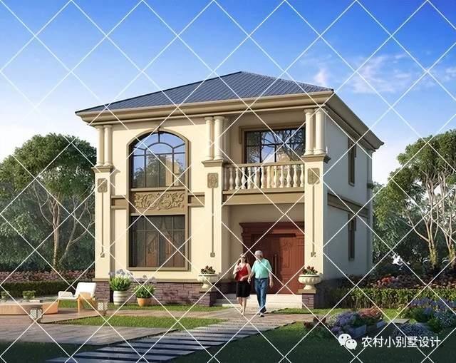 开间7米怎么建别墅?这35款农村别墅精品户型,建在农村大气时尚