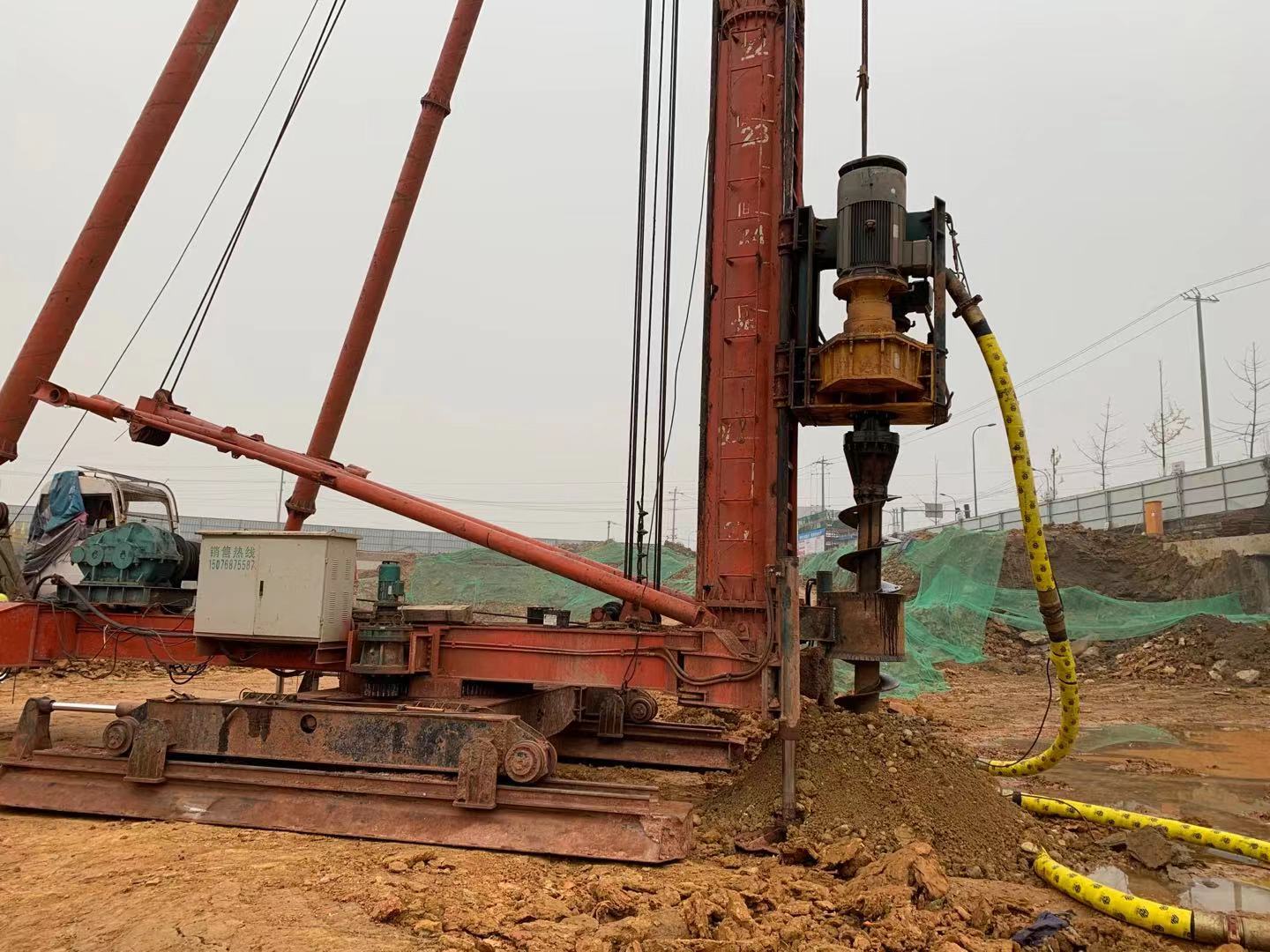 长螺旋cfg桩施工