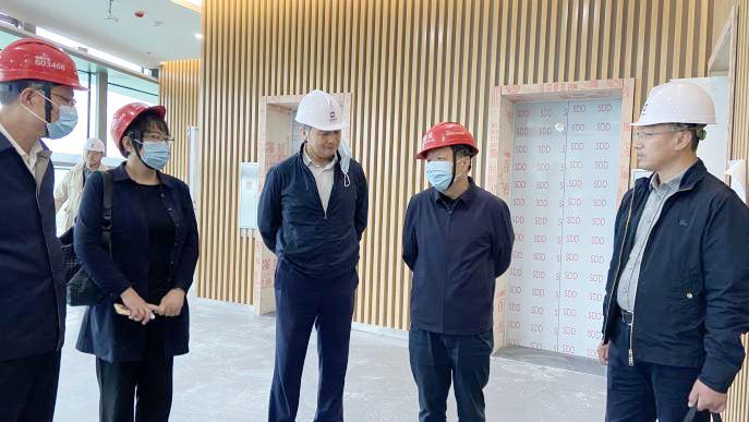 副市长高月波现场推进日照城市大脑建设