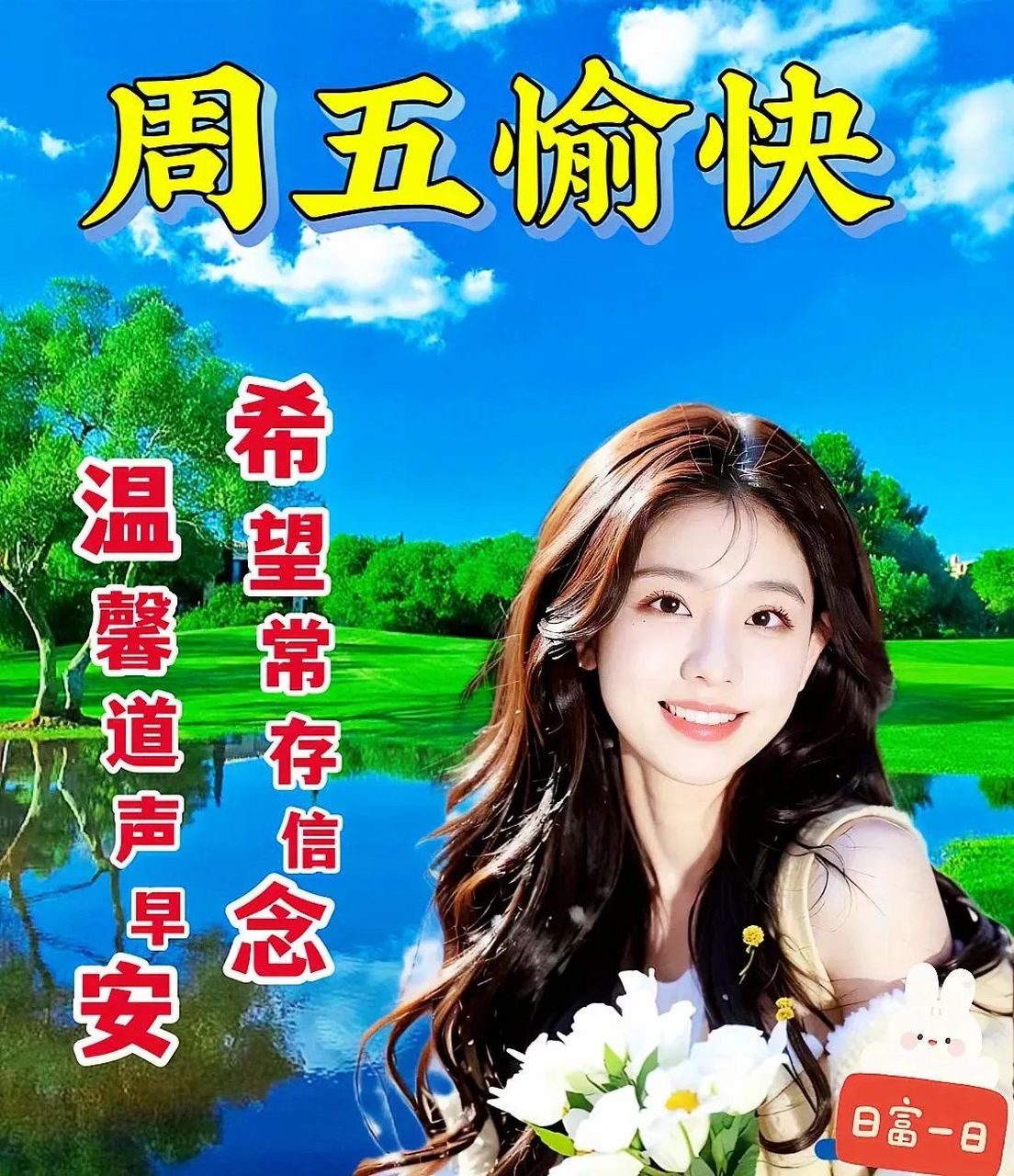 星期五早安暖心祝福图片带字带早上好语录,祝朋友们幸福吉祥 1,问路才