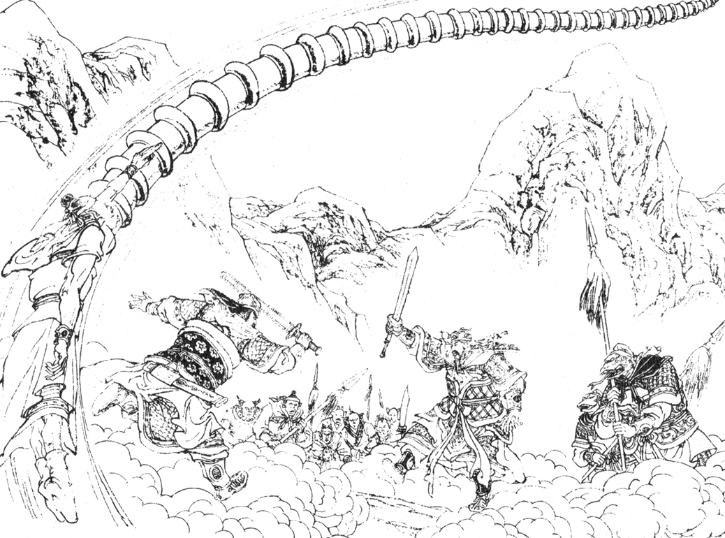 民间故事:北游记之龟蛇二将