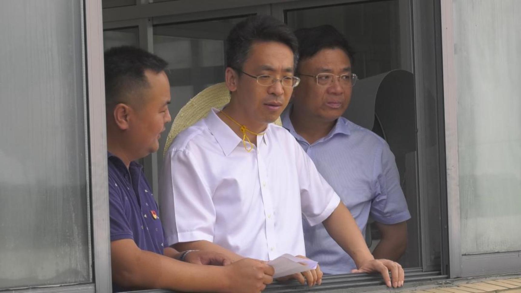 王万征深入我县检查督导防汛工作