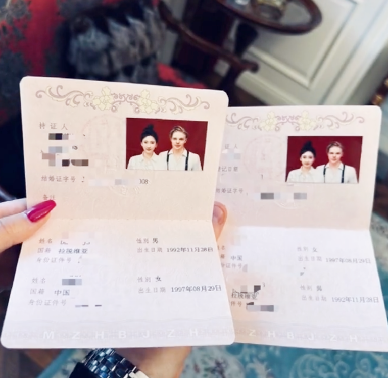 芮丹尼官宣跨国婚姻,正式成为中国一部分,妻子长相清纯气质足