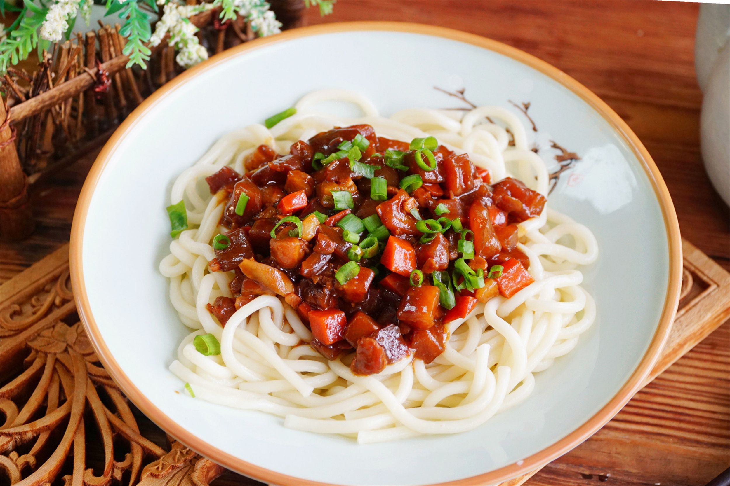 一口气吃精光的家常面,茄子 肉末是真的香,爱吃面条的看过来