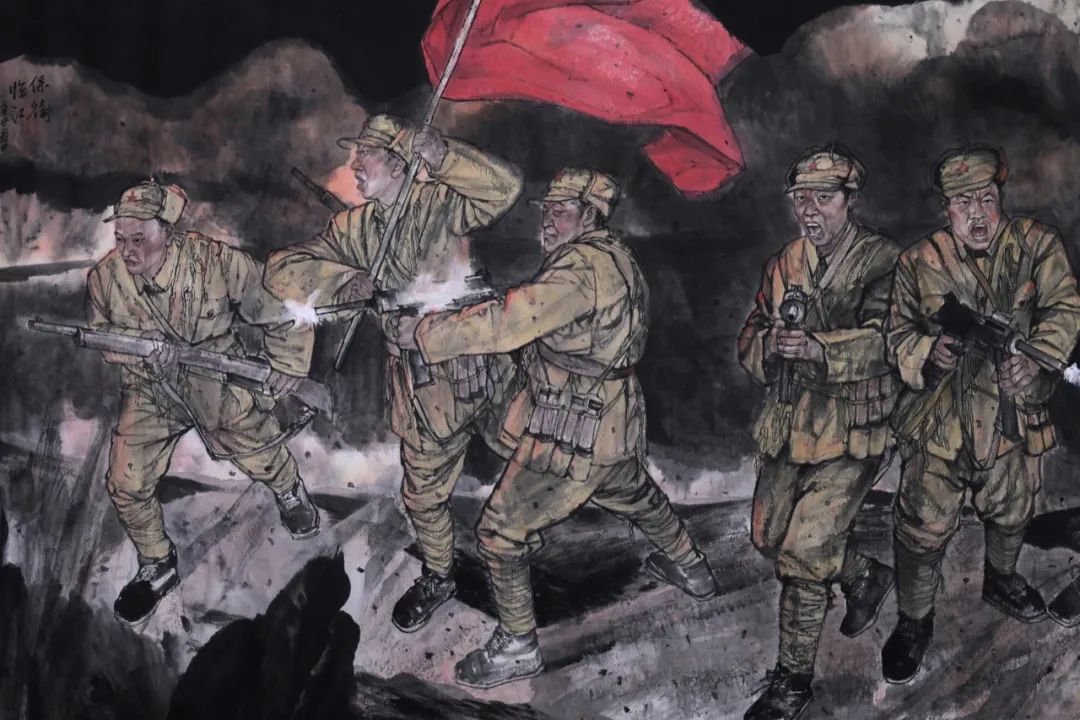 吉林日报:吉林省书画院"沃土英魂·致敬英雄"主题创作活动收官