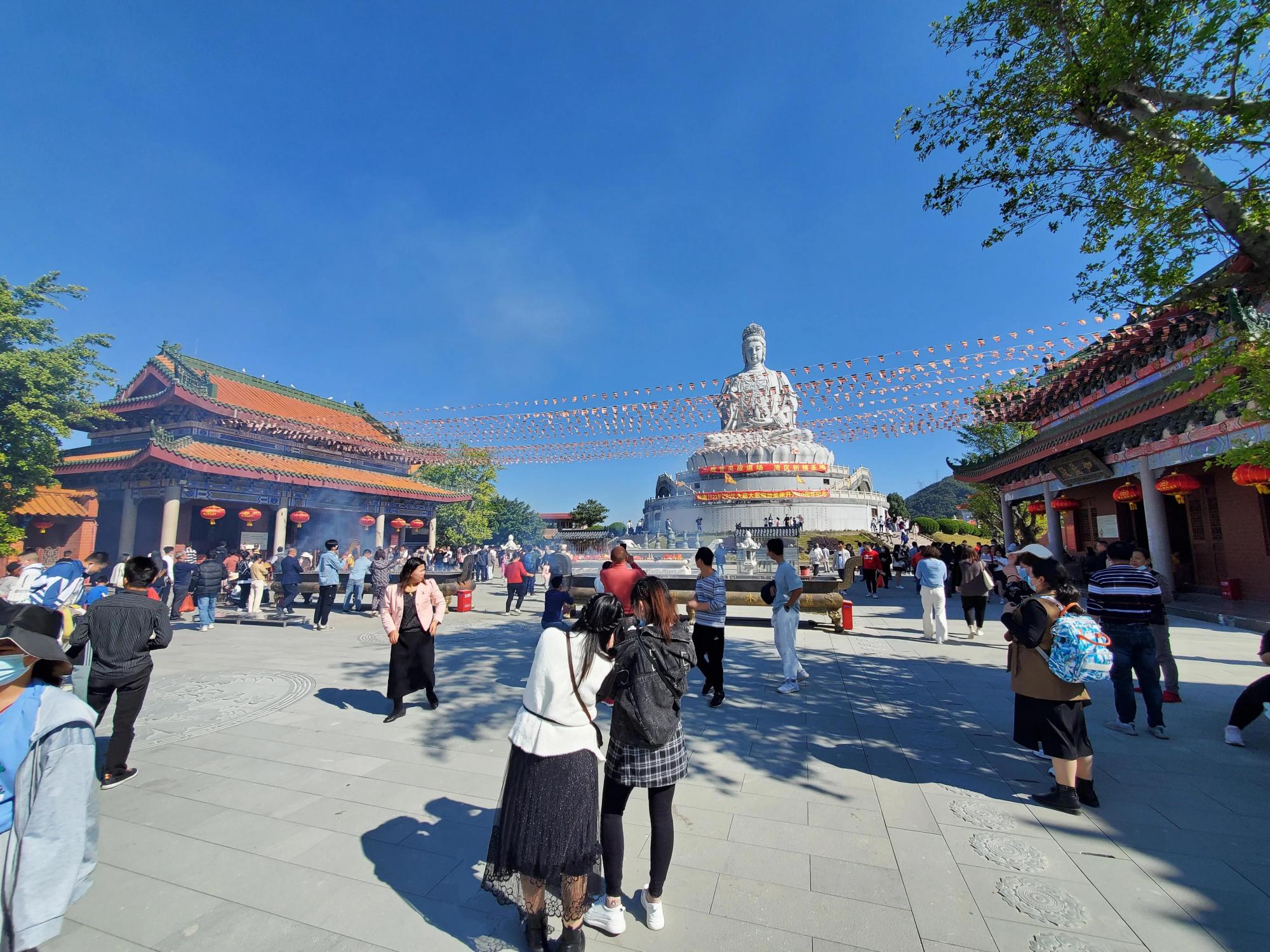 00后樟木头观音山一日游 广东观音山国家森林公园旅游