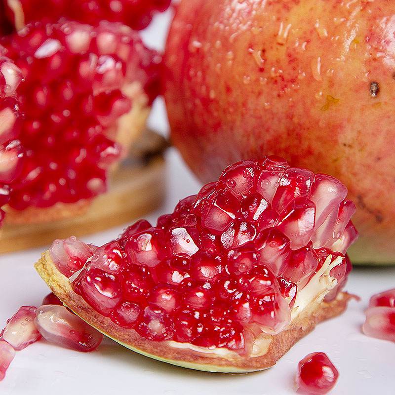 软籽突尼斯石榴,可以喝的"雅诗兰黛",吃货妹子心中的水果"c位"