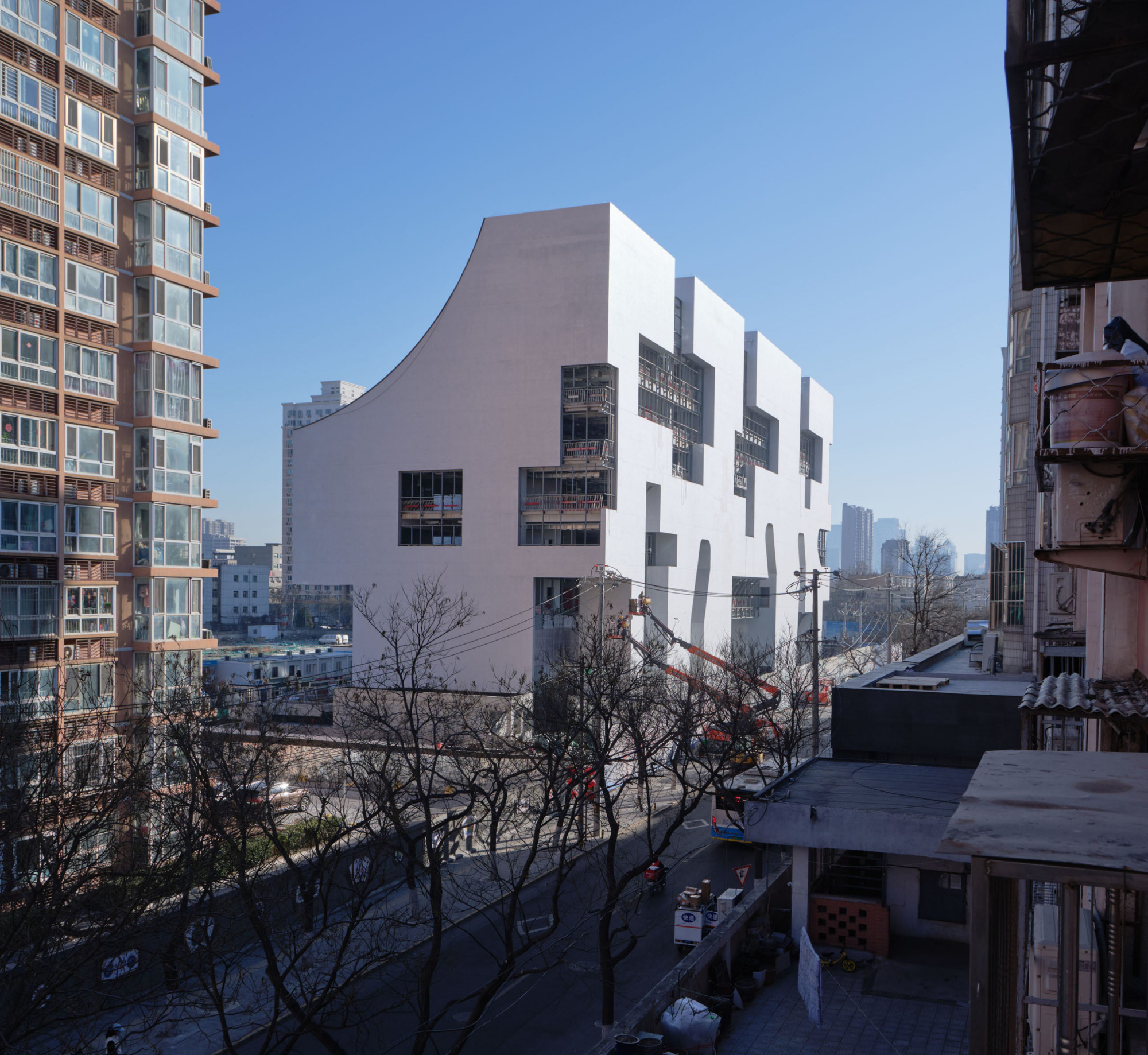 北京再添国际建筑大师作品!斯蒂文·霍尔新作即将建成,形如雕塑